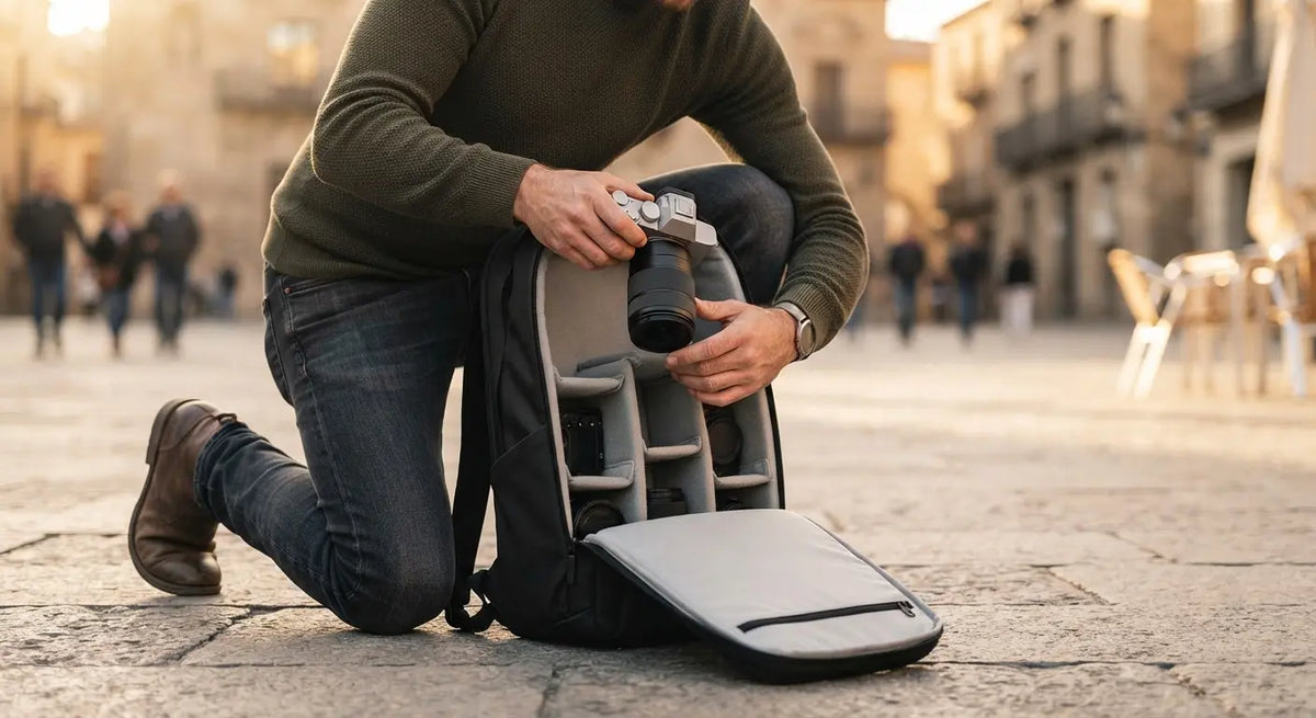 Sac à dos ordinateur pour photographe