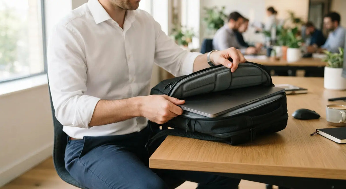 Sac à dos ordinateur résistant aux chocs : les critères à vérifier Image