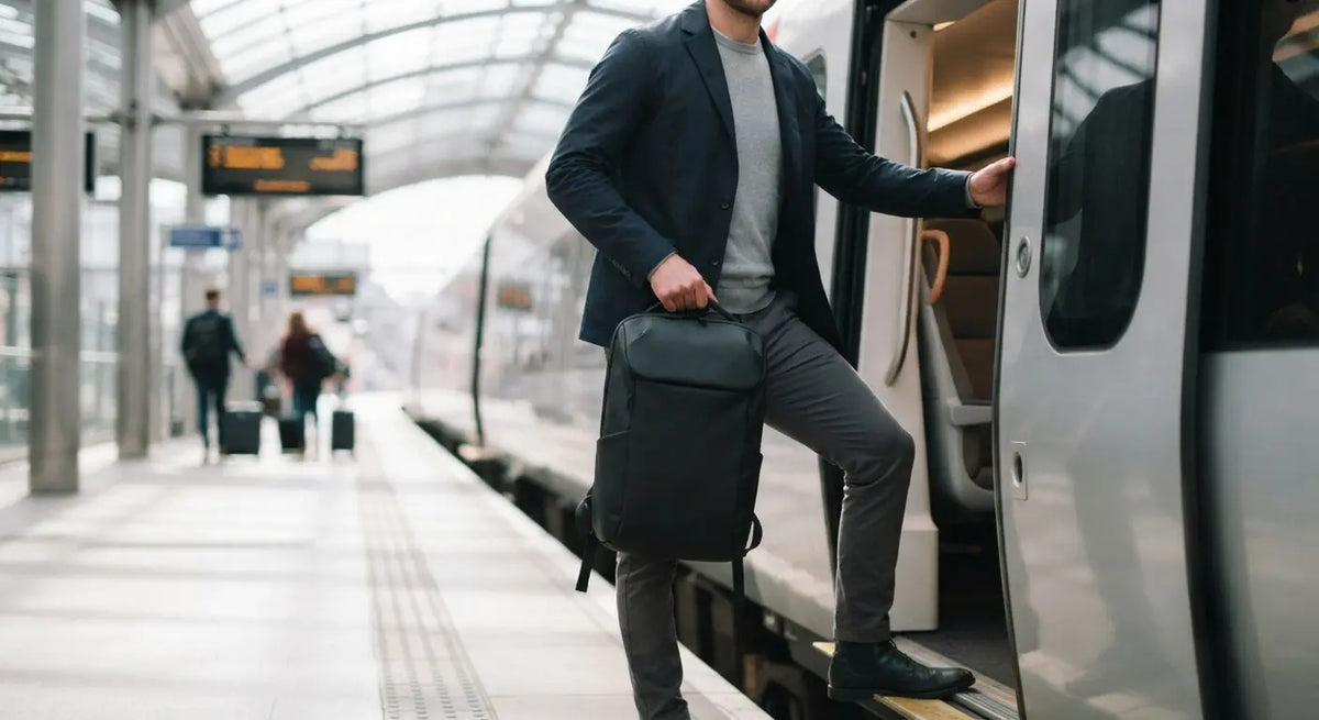Sac à dos ordinateur pour voyager en train : les critères à vérifier Image