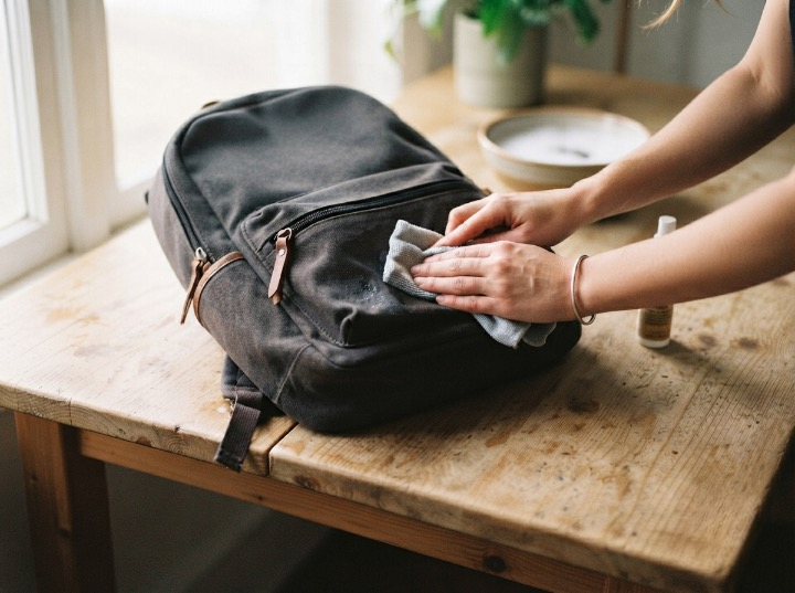 Comment nettoyer un sac ordinateur sans l'abîmer ? Image