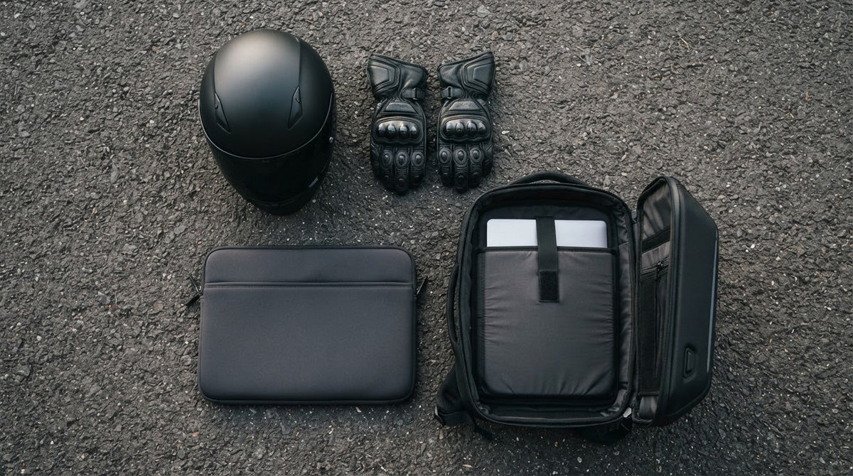 Comment transporter son ordinateur à moto sans l'abîmer ? Image