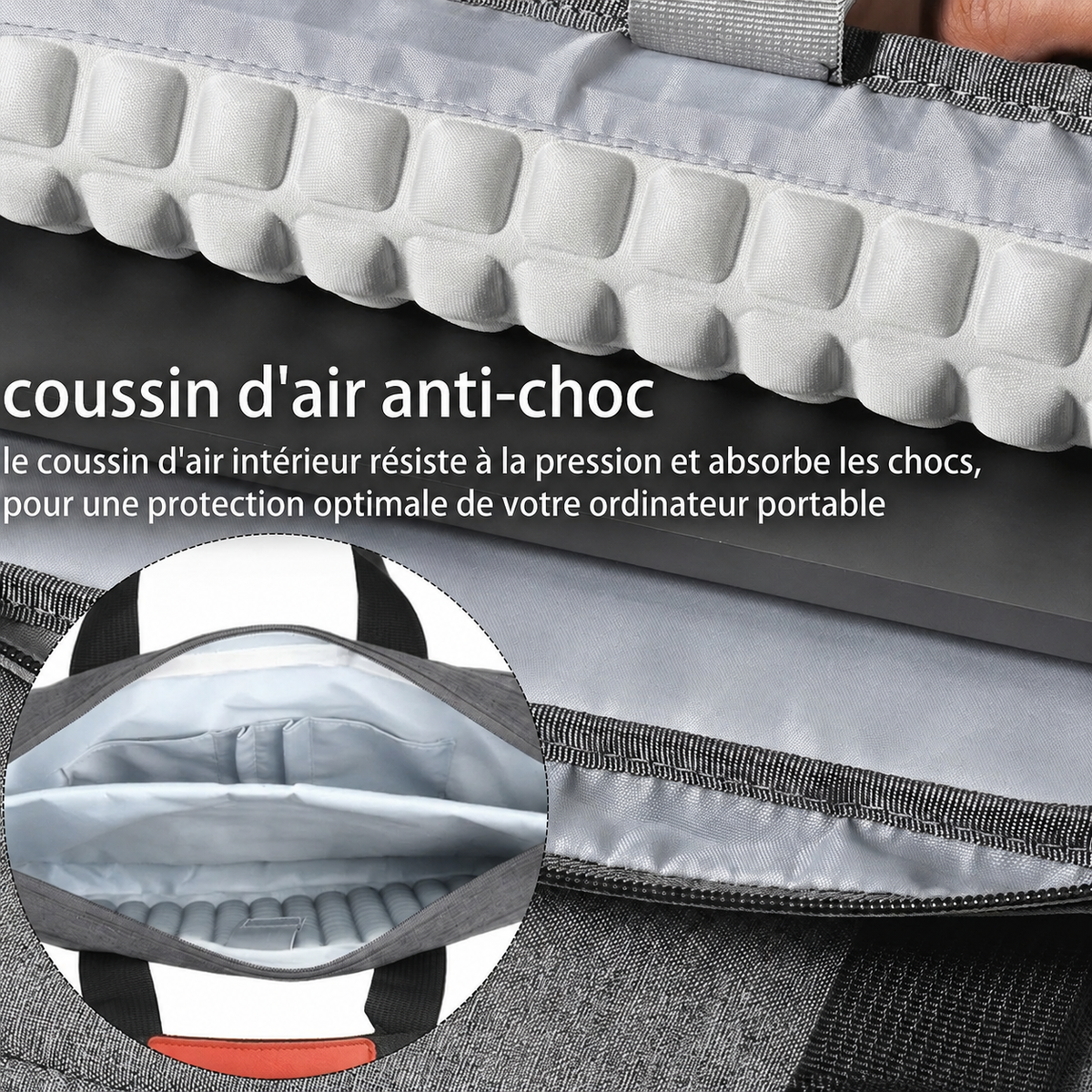 Sacoche Ordinateur Homme 13 à 16 Pouces | Bandoulière & Porte-Documents
