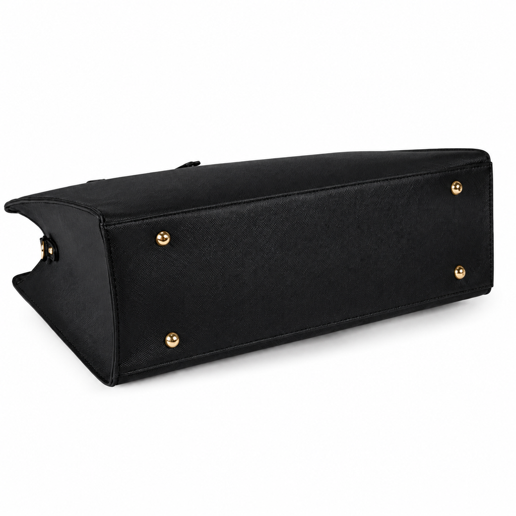Sac ordinateur femme 15,6 pouces – Cabas professionnel déperlant en similicuir