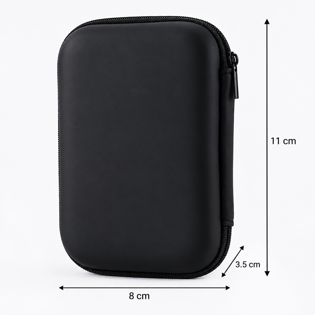 Boîte Rangement Câble Noire