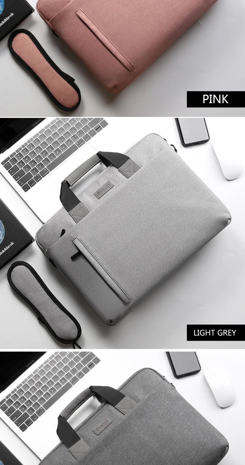 Laptop Bag case 13.3 14 15.6 17.3 inch Waterproof Notebook Bag for Macbook Air Pro 13 15 Computer Shoulder Handbag Briefcase Bag