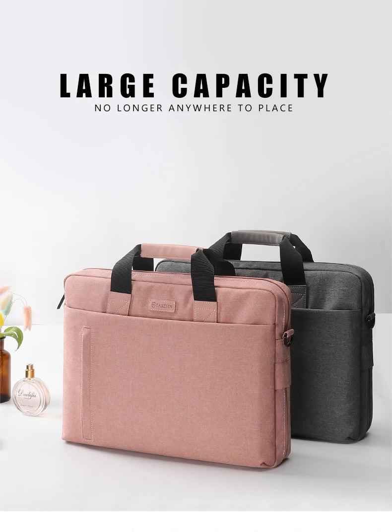 Laptop Bag case 13.3 14 15.6 17.3 inch Waterproof Notebook Bag for Macbook Air Pro 13 15 Computer Shoulder Handbag Briefcase Bag