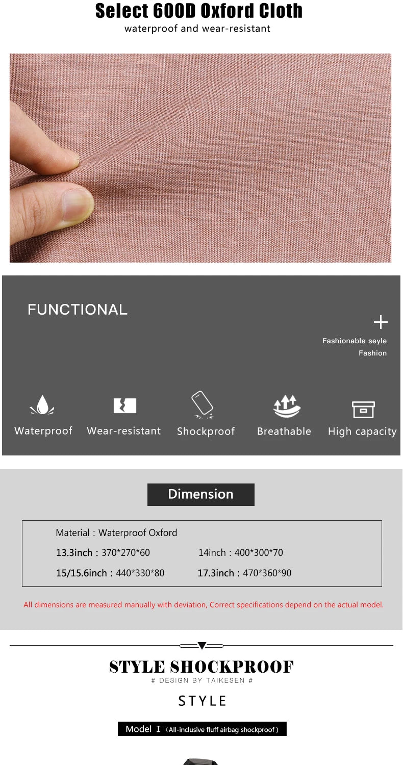 Laptop Bag case 13.3 14 15.6 17.3 inch Waterproof Notebook Bag for Macbook Air Pro 13 15 Computer Shoulder Handbag Briefcase Bag