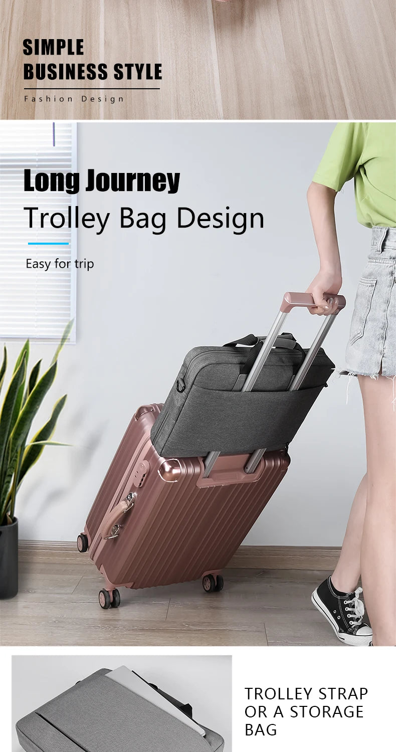 Laptop Bag case 13.3 14 15.6 17.3 inch Waterproof Notebook Bag for Macbook Air Pro 13 15 Computer Shoulder Handbag Briefcase Bag