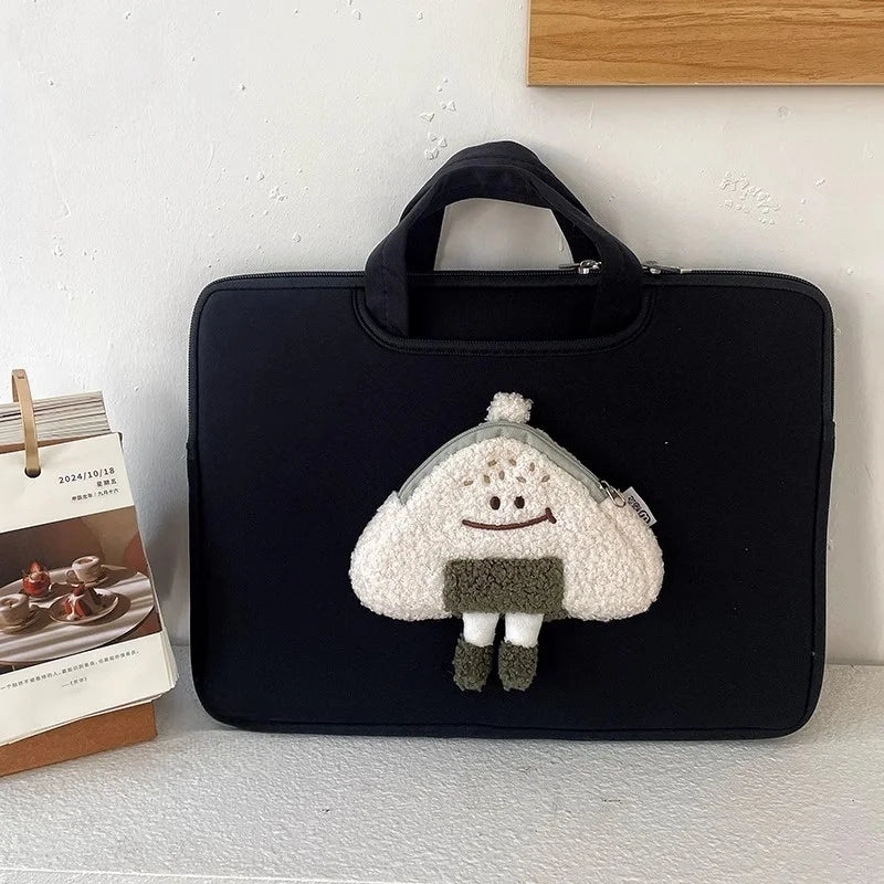 Cute Shockproof Laptop Sleeve Case Bag For Macbook Air Pro13 14 15 16 Ipad Pro11 12.9 Inch Samsung Tablet Pouch Laptop Bag Women
