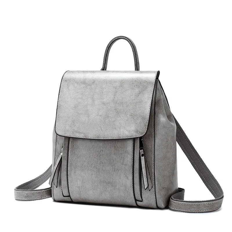 Sac à Dos ordinateur Femme Cuir Véritable | Convertible Bandoulière