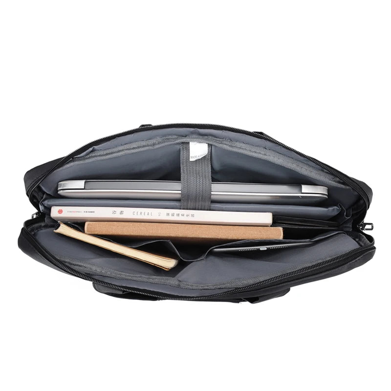 Sac Ordinateur Professionnel | Fermeture Zippée et Rangement Pratique