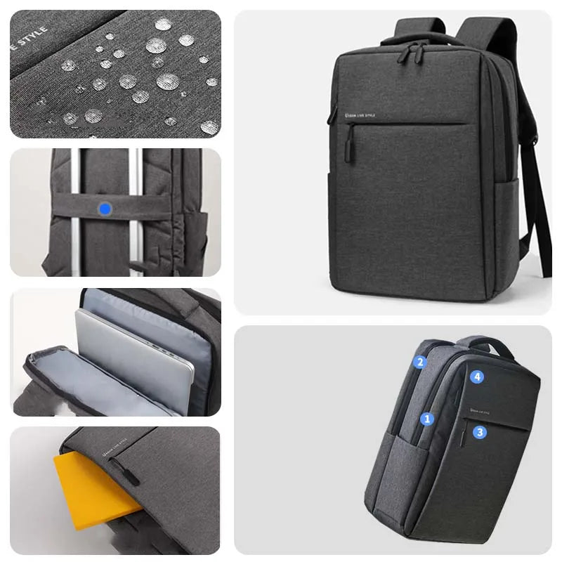 Sac à dos ordinateur grande capacite –  matière Nylon imperméable