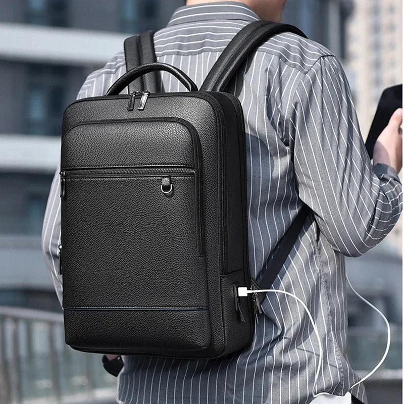 Sac à dos ordinateur 15.6 pouce - matière Cuir