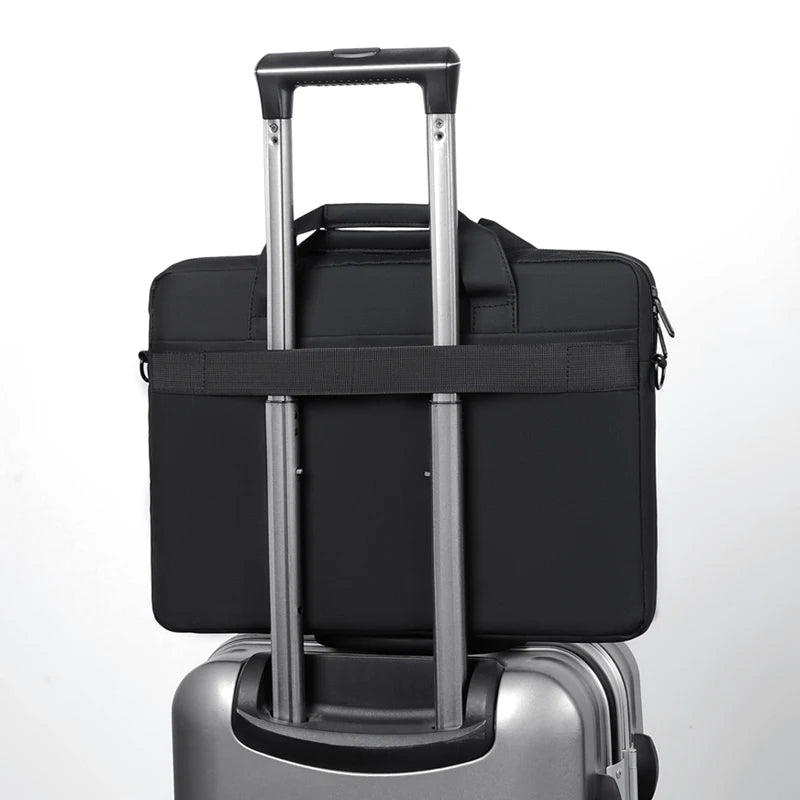 Sac Ordinateur Professionnel | Fermeture Zippée et Rangement Pratique