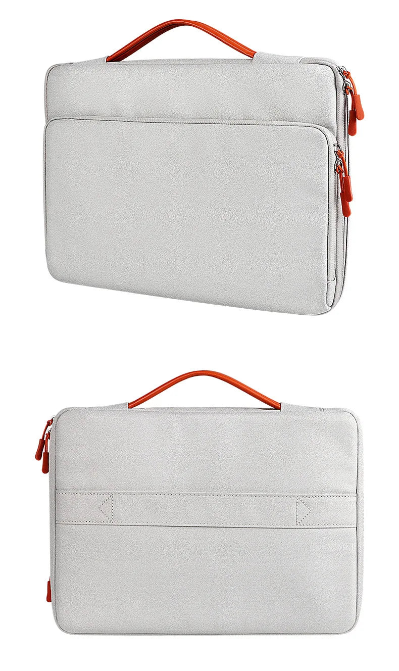 Laptop Bag for MacBook M4 Air 15 Case M3 M2 M1 Pro 13 14 15.4 Shockproof and Waterproof Fabric Handbag for MacBook 13.3 Inch