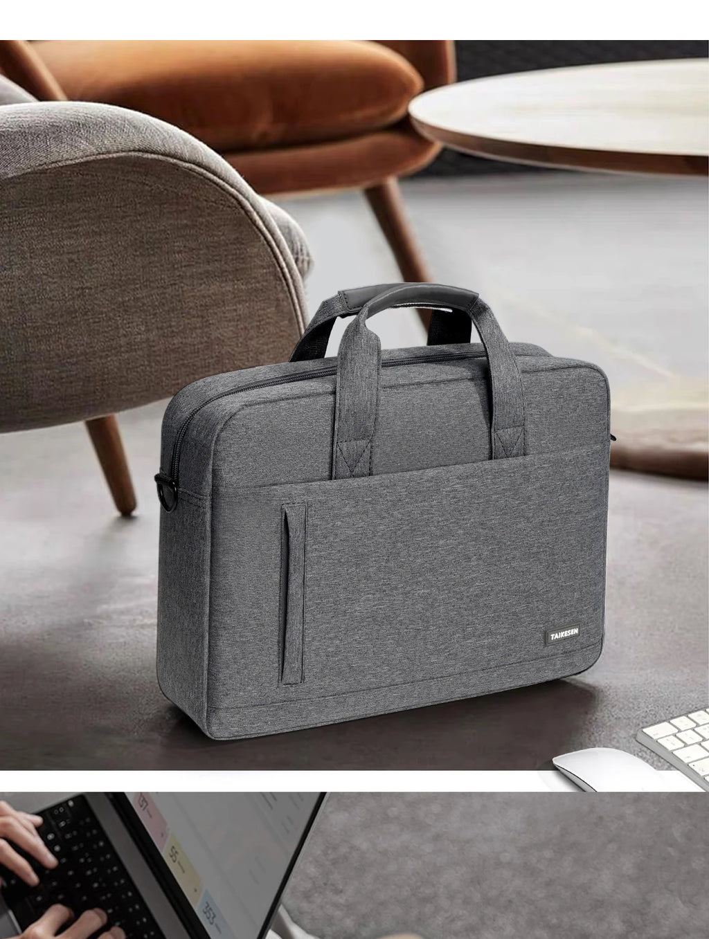 Sacoche Ordinateur Portable | Housse & Bandoulière 13 à 17 Pouces