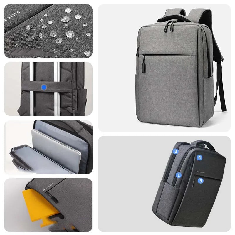 Sac à dos ordinateur grande capacite –  matière Nylon imperméable