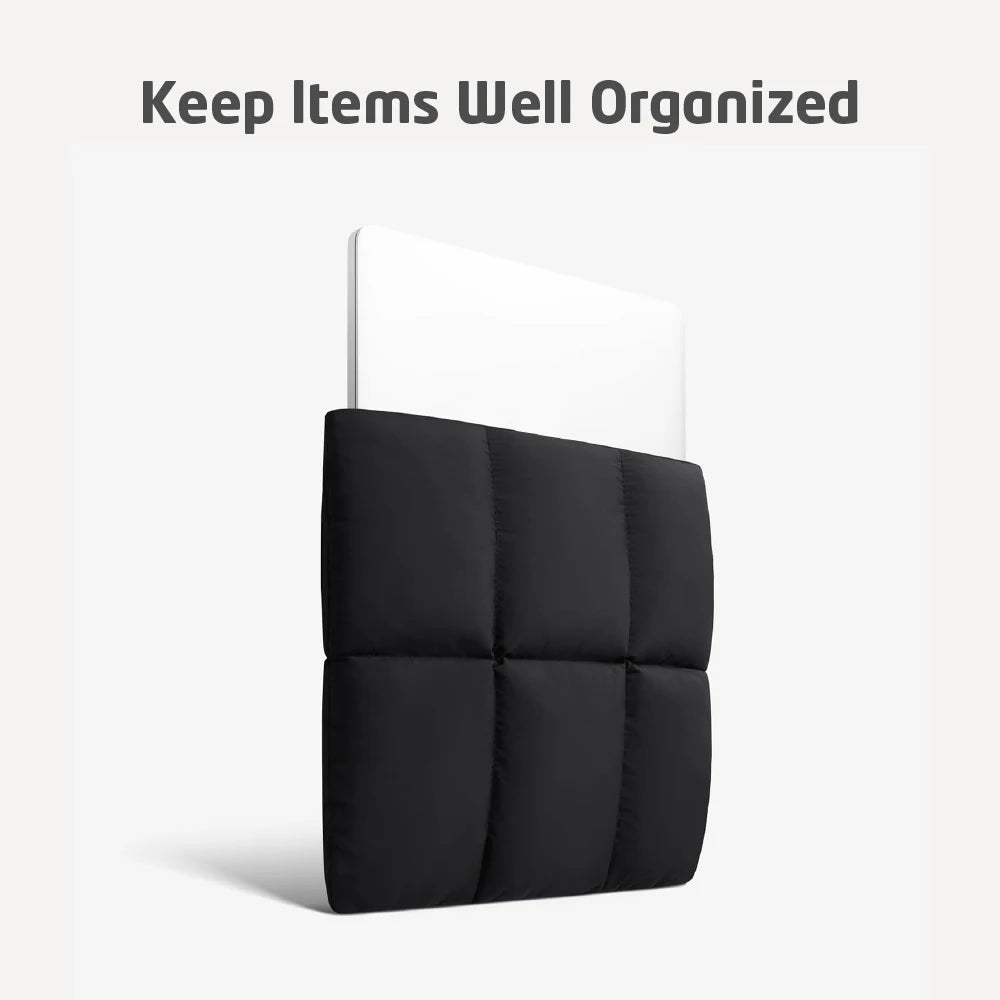 Comfyable Puffy Laptop Bag 13 14 15 Inch, For MacBook Air Xiaomi HP Shorkproof Resistant Ultra Light Fluffy Notebook Sleeve Case