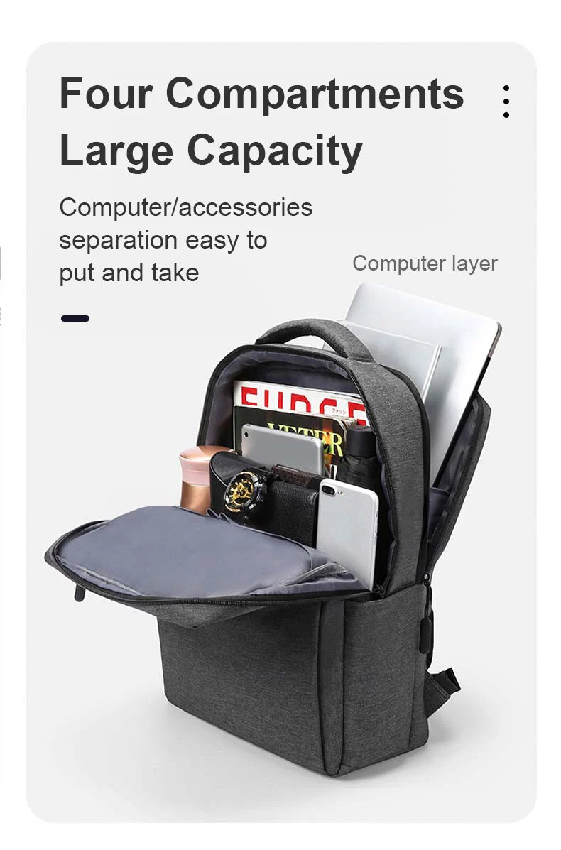Sac à dos ordinateur grande capacite –  matière Nylon imperméable