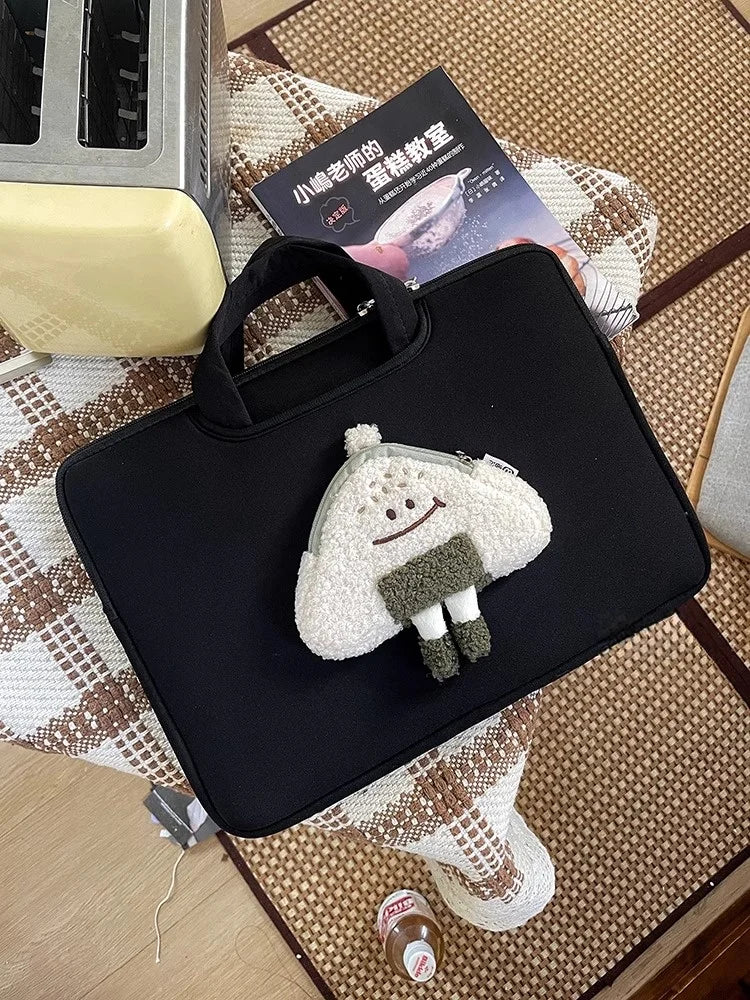 Cute Shockproof Laptop Sleeve Case Bag For Macbook Air Pro13 14 15 16 Ipad Pro11 12.9 Inch Samsung Tablet Pouch Laptop Bag Women