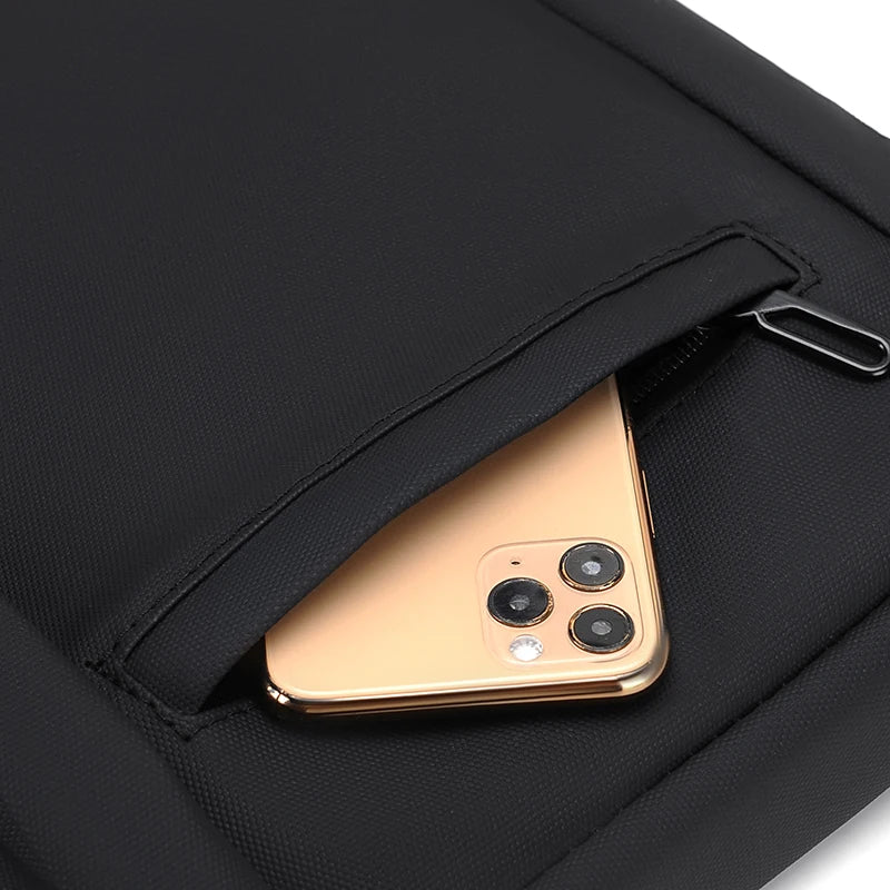 Sac Ordinateur Professionnel | Fermeture Zippée et Rangement Pratique