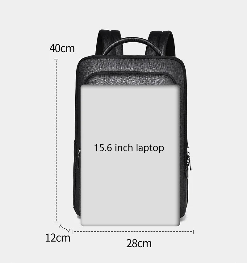 Sac à dos ordinateur 15.6 pouce - matière Cuir