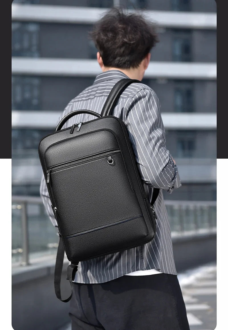 Sac à dos ordinateur 15.6 pouce - matière Cuir