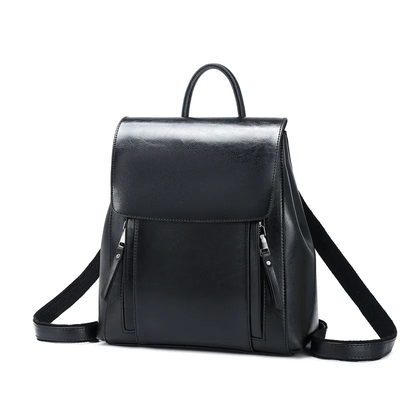 Sac à Dos ordinateur Femme Cuir Véritable | Convertible Bandoulière