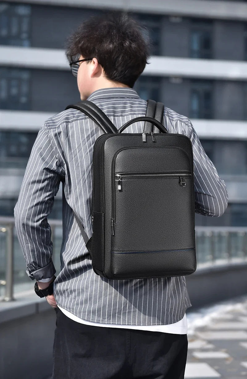 Sac à dos ordinateur 15.6 pouce - matière Cuir