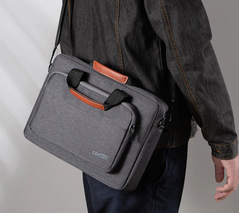 Sacoche Ordinateur Homme 13 à 16 Pouces | Bandoulière & Porte-Documents