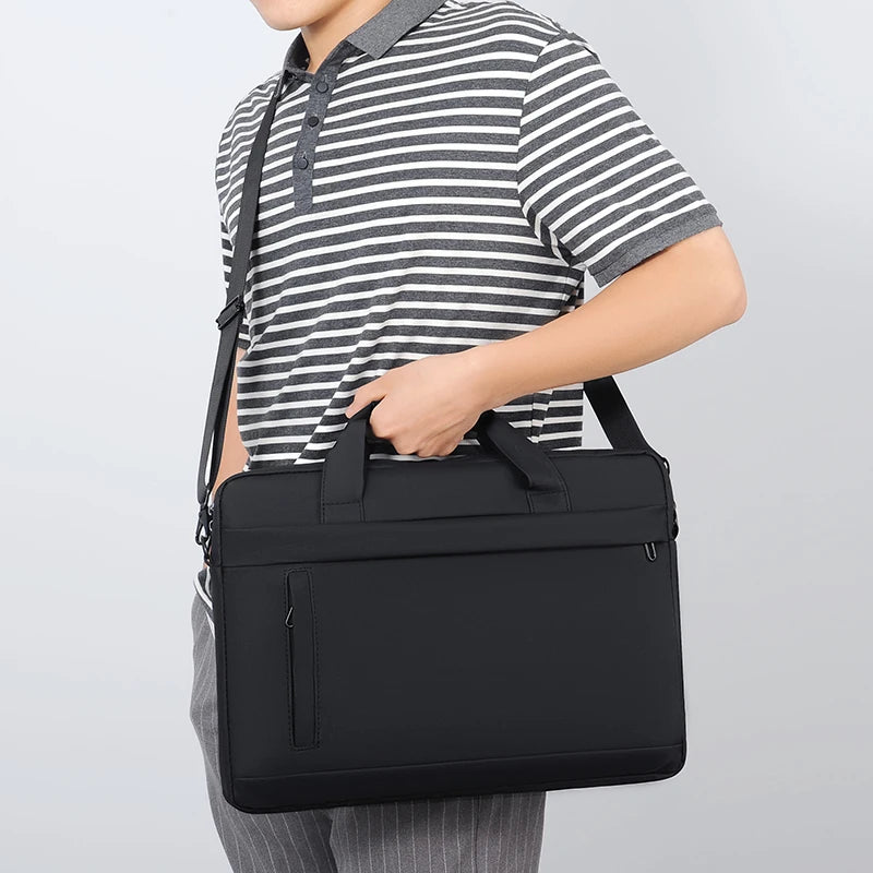 Sac Ordinateur Professionnel | Fermeture Zippée et Rangement Pratique