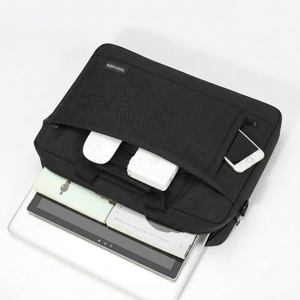 Sacoche Ordinateur Portable | Housse & Bandoulière 13 à 17 Pouces
