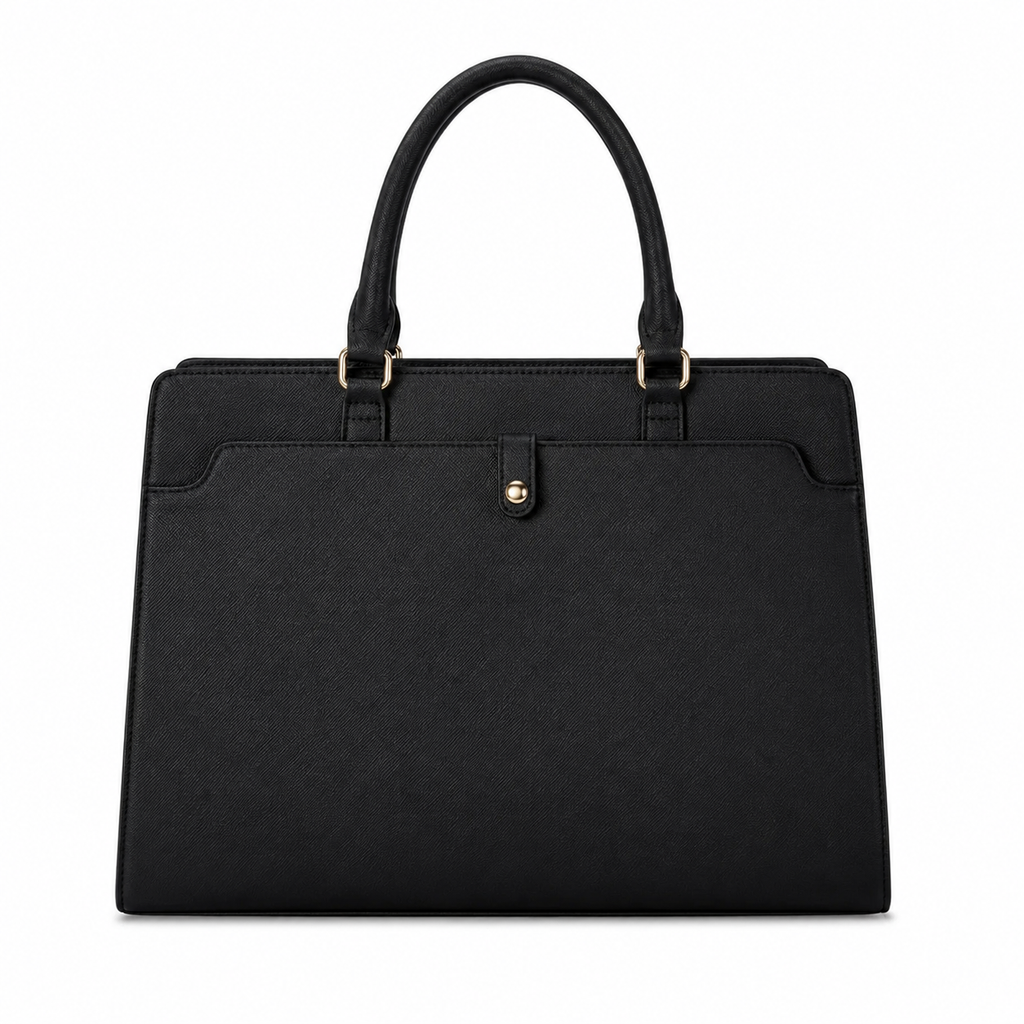 Sac ordinateur femme 15,6 pouces – Cabas professionnel déperlant en similicuir